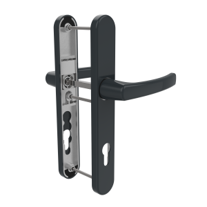 DOOR HANDLE AL JUMBO MILANO 92 MM AXIS WITH ZAMAC BODY 7016