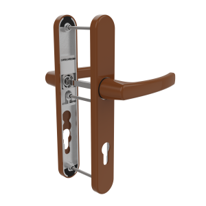 DOOR HANDLE AL JUMBO MILANO 92 MM AXIS WITH ZAMAC BODY 8003