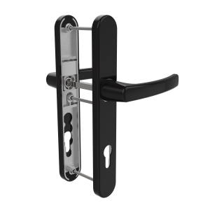DOOR HANDLE AL JUMBO MILANO 92 MM AXIS WITH ZAMAC BODY 8022