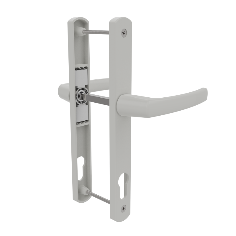 DOOR HANDLE AL MILANO 92 MM AXIS LONG&NARROW 9016