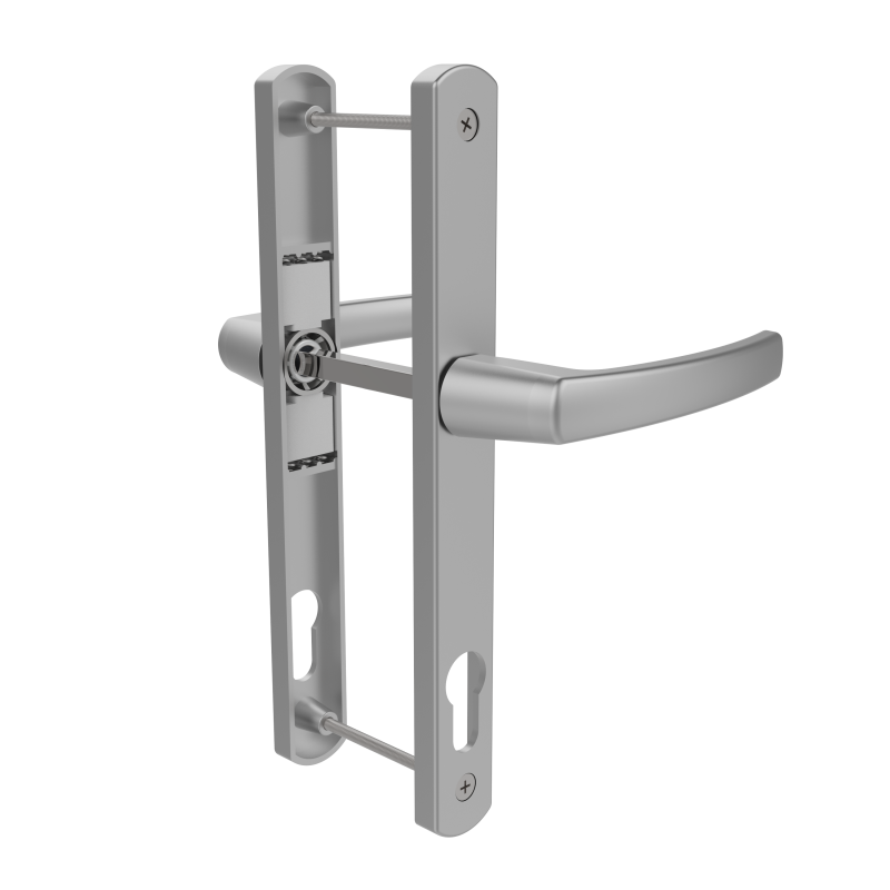 DOOR HANDLE AL MILANO 92 MM AXIS LONG&NARROW ELOXAL FINISH