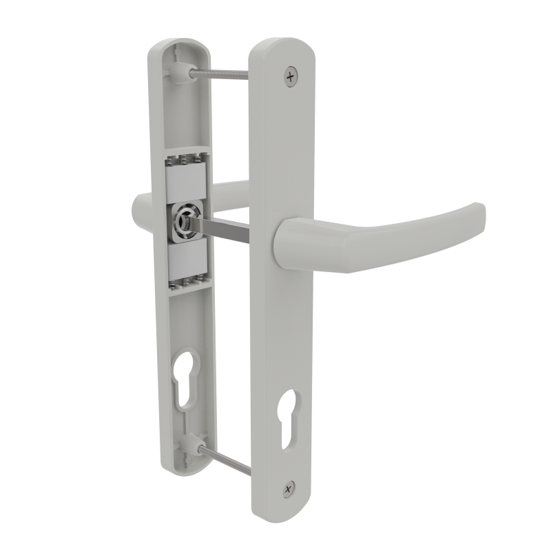 DOOR HANDLE AL MILANO 92 MM AXIS LONG&WIDE 9016