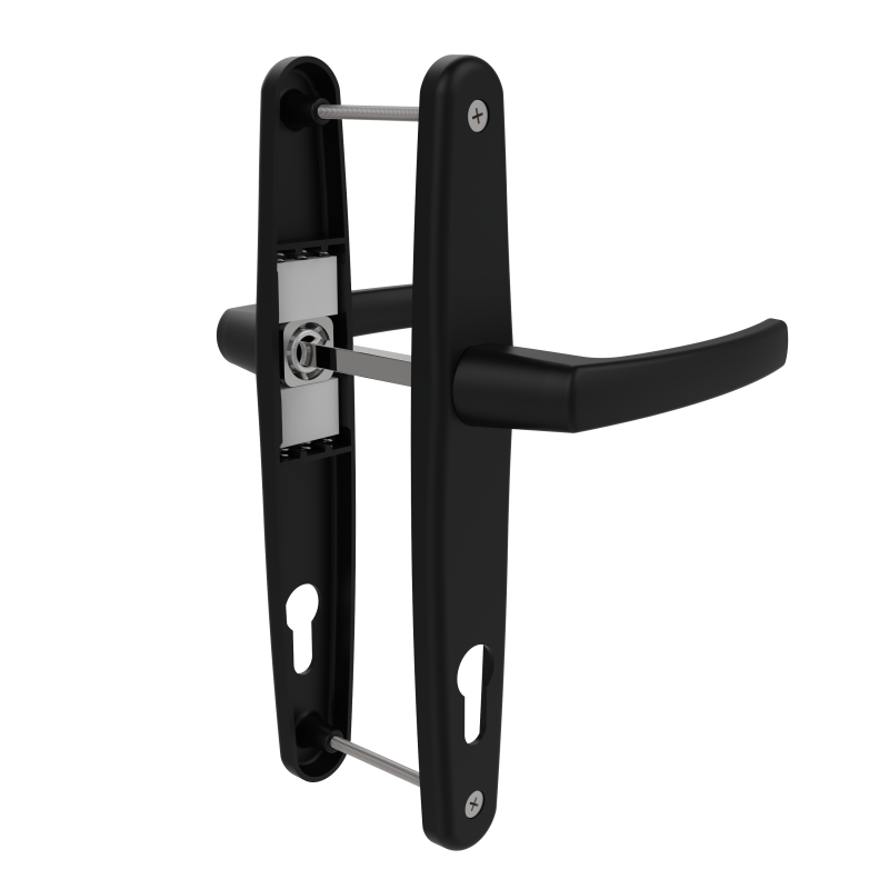 DOOR HANDLE AL MILANO 85 MM AXIS DELUXE 9005 MATTE