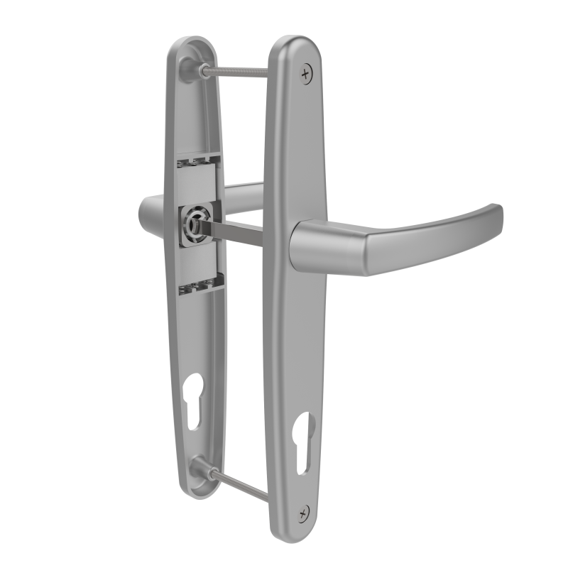 DOOR HANDLE AL MILANO 85 MM AXIS DELUXE ELOXAL FINISH