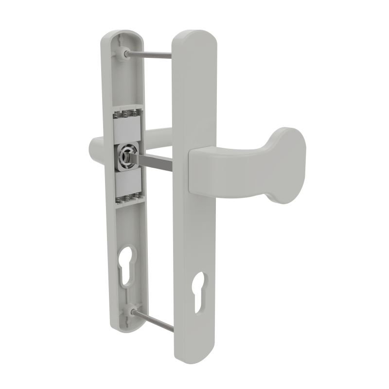 DOOR HANDLE AL MILANO 85 MM AXIS LONG&WIDE PULL TYPE 9016